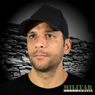 Boné Militar T-2 Preto