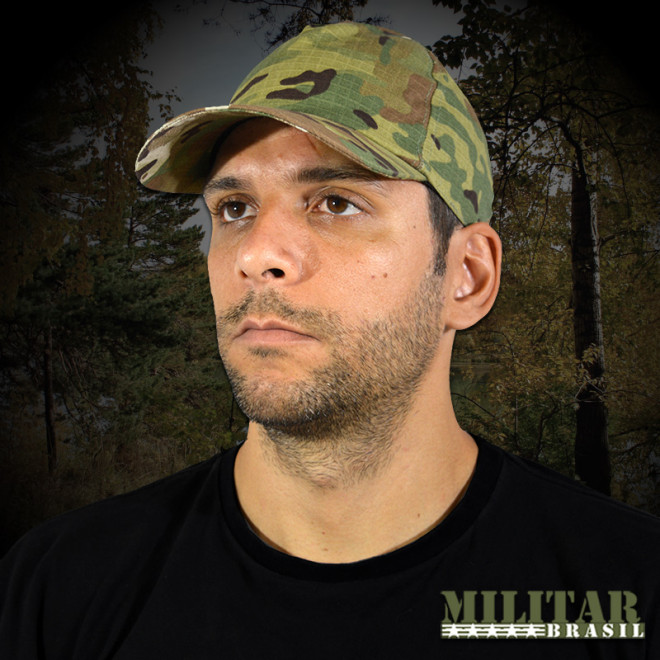 Boné Militar T-2 Camo Multicam