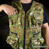 Colete Pescador Rip Stop Camo Multicam