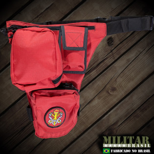 Bornal Primeiros Bombeiro T-2 Vermelho