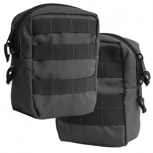 Porta Treco T2 Linha MOLLE - Preto