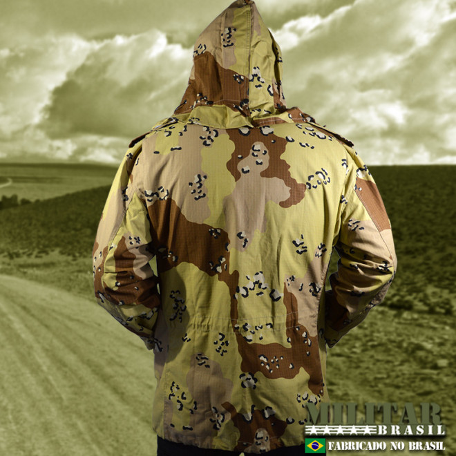Jaqueta M-65 Field Jacket - Camo Desert Storm