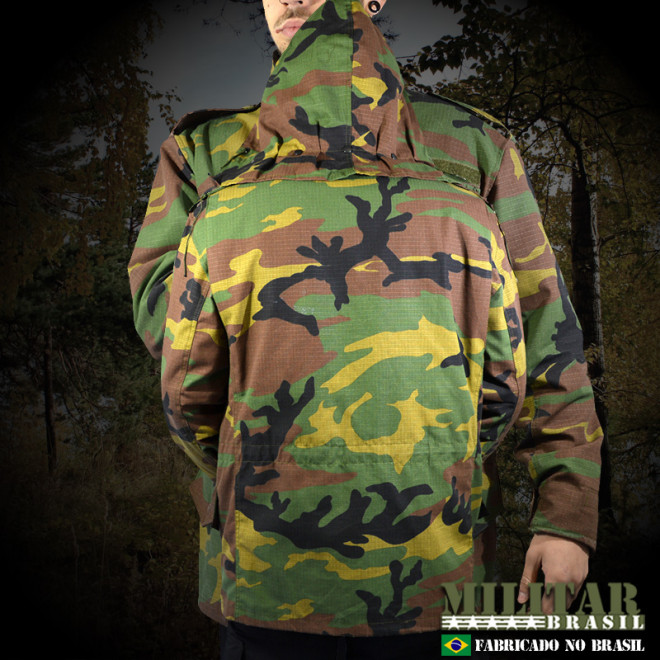 Japona M-65 Field Jacket - Camo Woodland