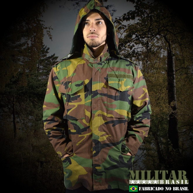 Japona M-65 Field Jacket - Camo Woodland