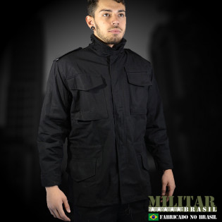 capote preto masculino