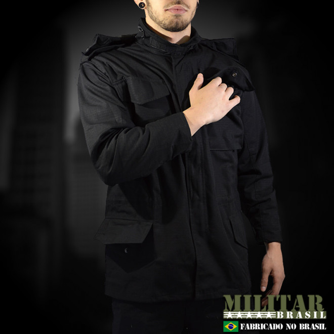 Japona M-65 Field Jacket - Preto