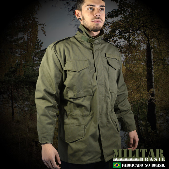 ジャケット・アウター M-65 FIELD COAT (OLIVE) Alpha Industries M-65 Field Coat - Olive Drab — Dave's New York