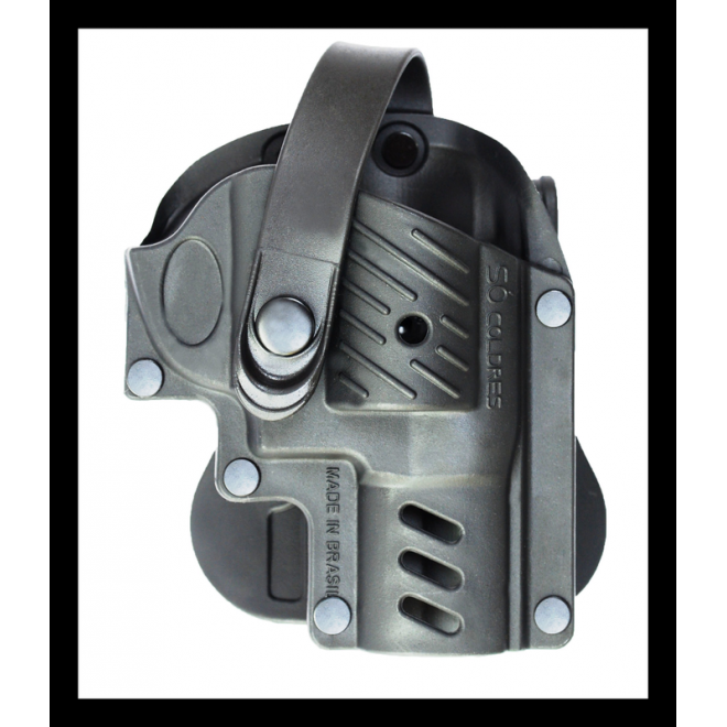 Coldre Polimero Revolver Taurus 5 Tiros Canhoto
