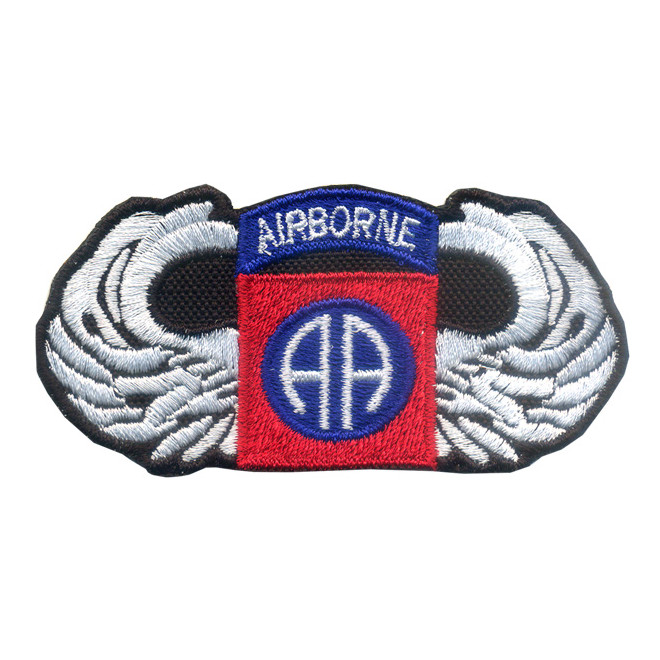 Bordado Airborne (AA) Azul c/ Asa Branca