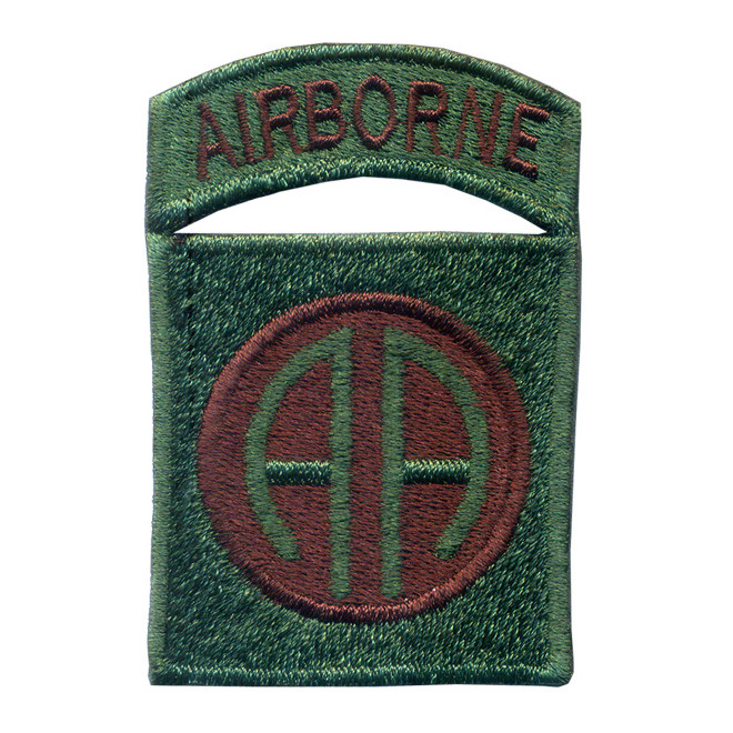 Bordado Airborne (AA) Verde C. Marrom