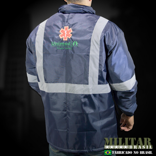 Jaqueta Uniforme Unimed com Refletivos