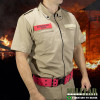 Camisa Bombeiro Civil Rip Stop Caqui