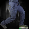 Calça Militar Brasil Górgona NYCO Azul Marinho