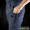 Calça Militar Brasil Górgona NYCO Azul Marinho