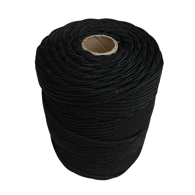 Rolo Corda Trançada 4mm Preto
