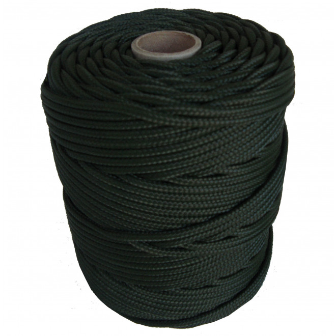 Rolo Corda Trançada 4mm Verde