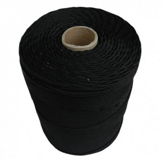 Rolo Corda Trançada 2mm Preto