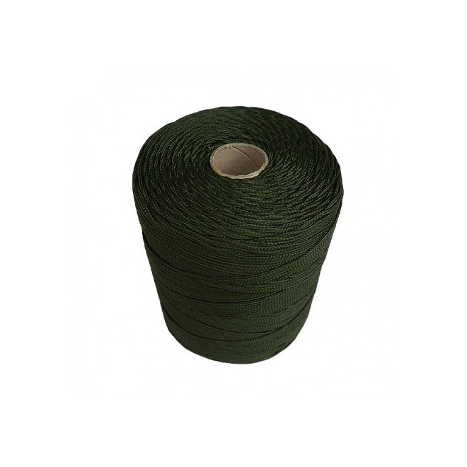 Rolo Corda Trançada 2mm Verde