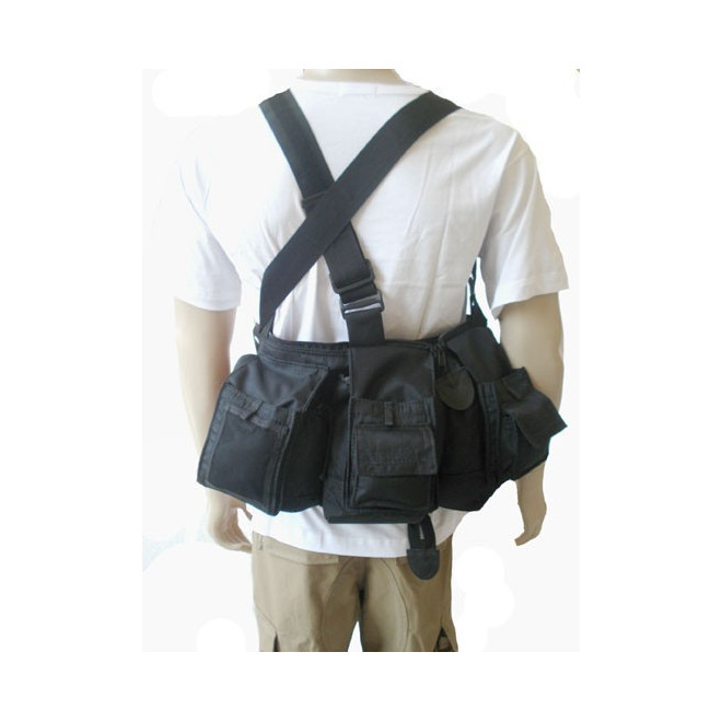 Bolsa Colete fotógrafo Tecido Rip Stop