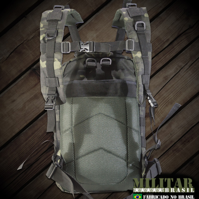Mochila Assault - Camo Multicam Black