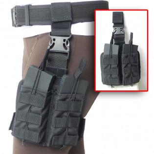 Bornal Tática Otan CT-30 DUPLO - Preto