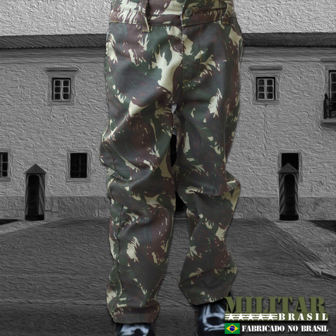 Farda Infantil Camo Exército Brasileiro