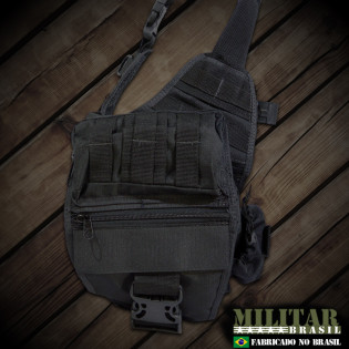 Bornal Tático Versipack SWAT Preto