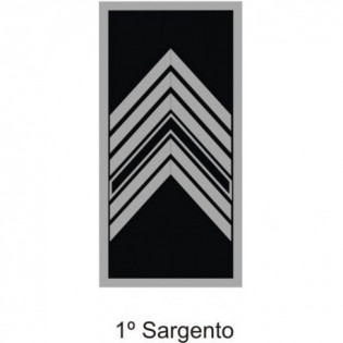Divisa PM Emborrachado 1º Sargento