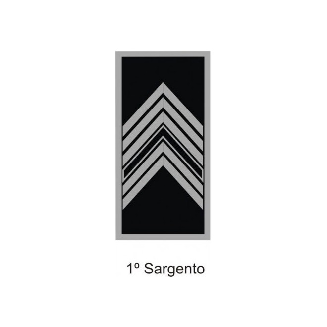Divisa PM Emborrachado 1º Sargento