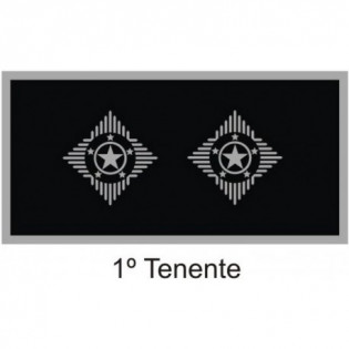 Divisa PM Emborrachado 1º Tenente