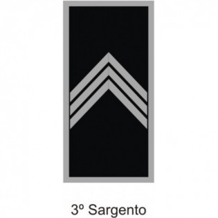 Divisa PM Emborrachado 3º Sargento