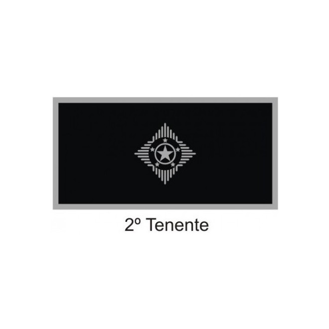 Divisa PM Emborrachado 2º Tenente