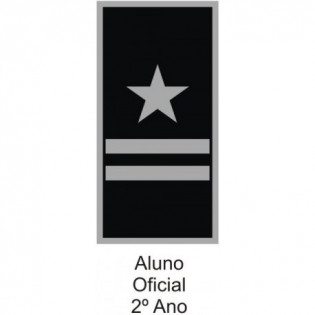 Divisa PM Emborrachado Aluno 2º ano
