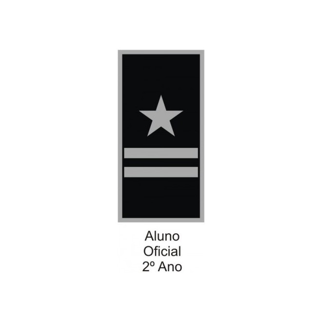 Divisa PM Emborrachado Aluno 2º ano