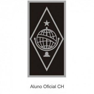 Divisa PM Emborrachado Aluno Oficial CH