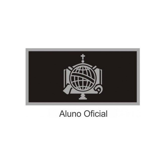 Divisa PM Emborrachado Aluno Oficial