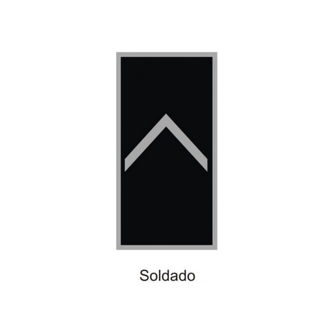 Divisa PM Emborrachado Soldado