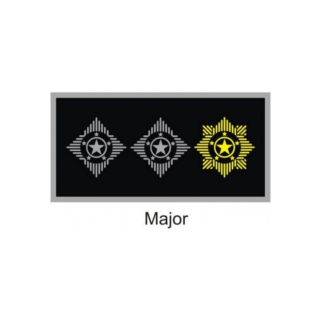 Divisa PM Emborrachado Major
