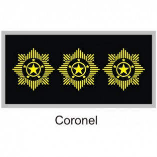 Divisa PM Emborrachado Coronel