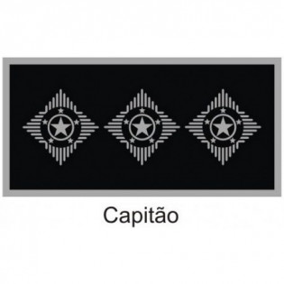 Divisa PM Emborrachado Capitão