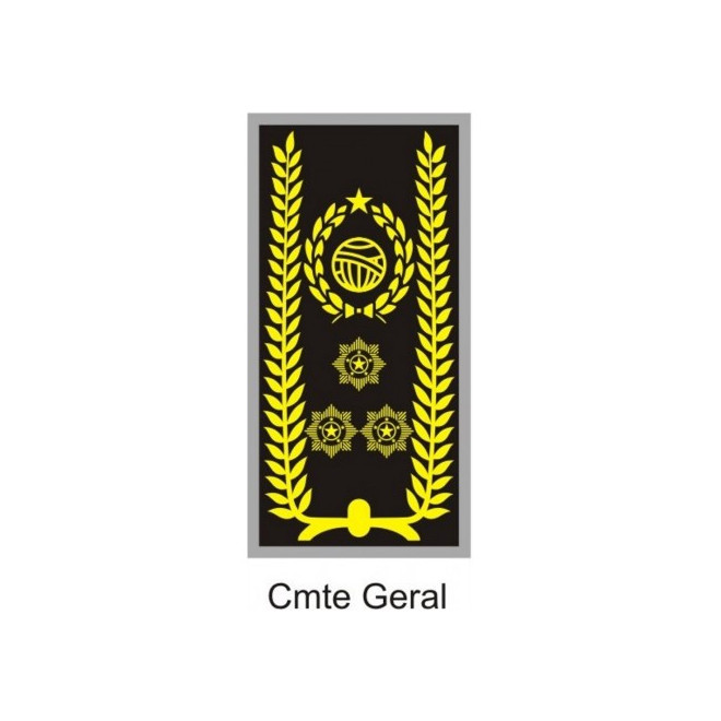 Divisa PM Emborrachado Comando Geral