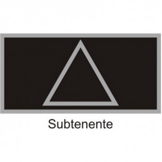 Divisa PM Emborrachado Subtenente