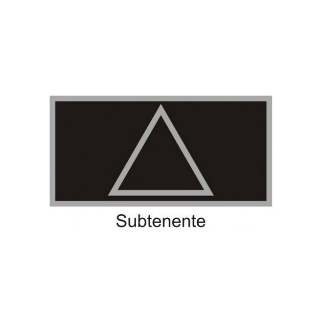Divisa PM Emborrachado Subtenente