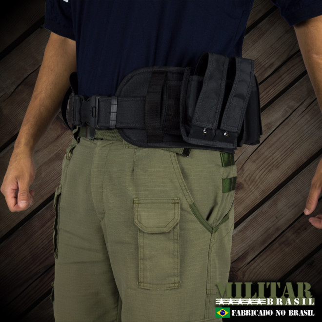 Protetor Lombar c/ Sistema MOLLE p/ Cinto