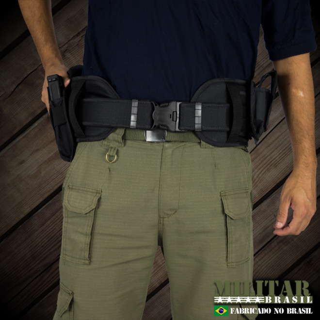 Protetor Lombar c/ Sistema MOLLE p/ Cinto