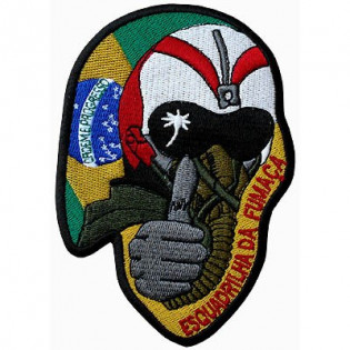 Bordado Esquadrilha da Fumaça - Capacete