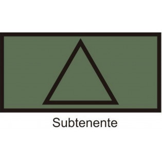 Divisa Aguia Subtenente emborrachada
