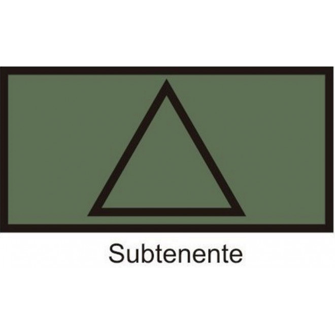 Divisa Aguia Subtenente emborrachada
