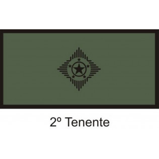 Divisa Aguia 2º Tenente emborrachada