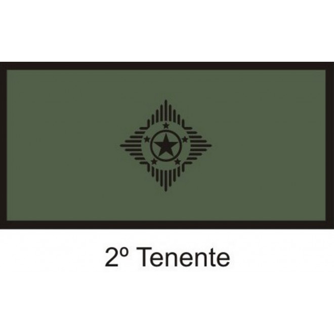 Divisa Aguia 2º Tenente emborrachada